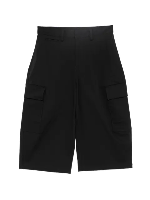 JNBY Liquid Ammonia Cargo Wide-Leg Pants Black 5Q4E11260