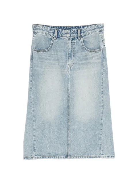 JNBY denim midi skirt Blue 5Q4D10310