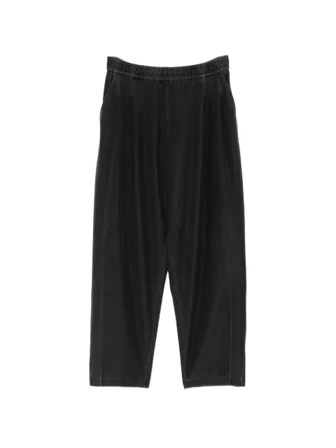 CROQUIS comfort-fit carrot trousers Black 9Q3E11990