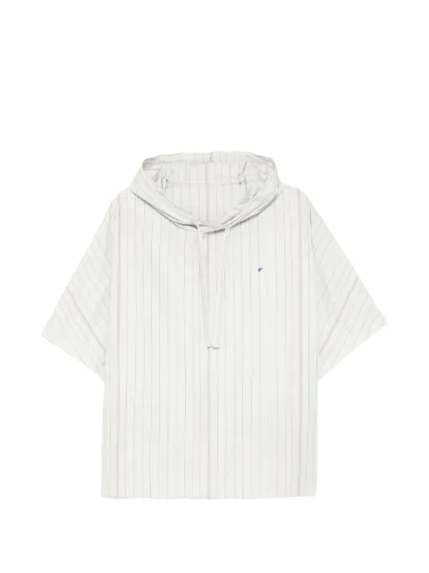 CROQUIS check hooded shirt Neutrals 9Q4211800