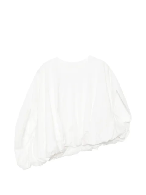 JNBY puffball-hem top White 5Q4115420
