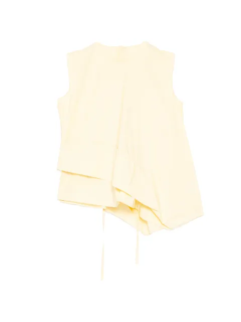 JNBY sleeveless blouse Yellow 5Q4210870