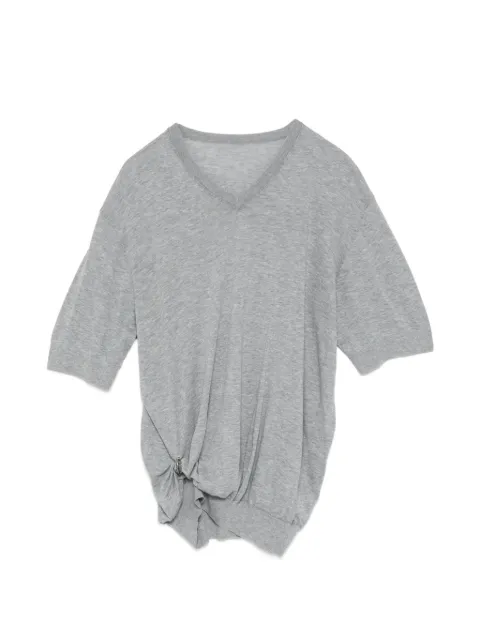 JNBY cotton T-shirt Grey 5Q4313720
