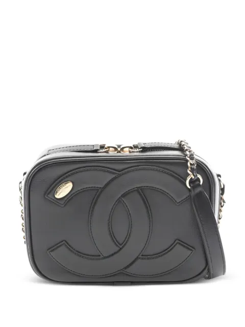 CHANEL Pre-Owned 2019 Mania Camera shoulder bag Black 105402127547877