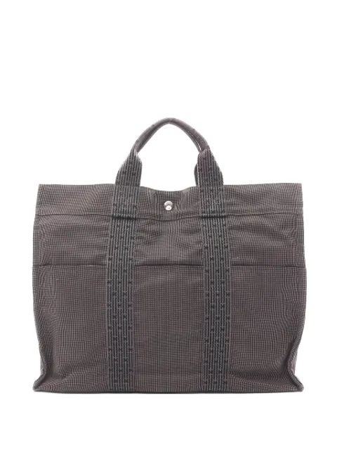 Hermès Pre-Owned 2000s MM Herline tote bag Grey 1054392