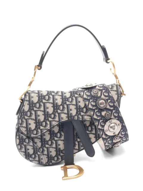 Christian Dior Pre-Owned 2010 Sabble oblique-jacquard tote bag Neutrals 1053331