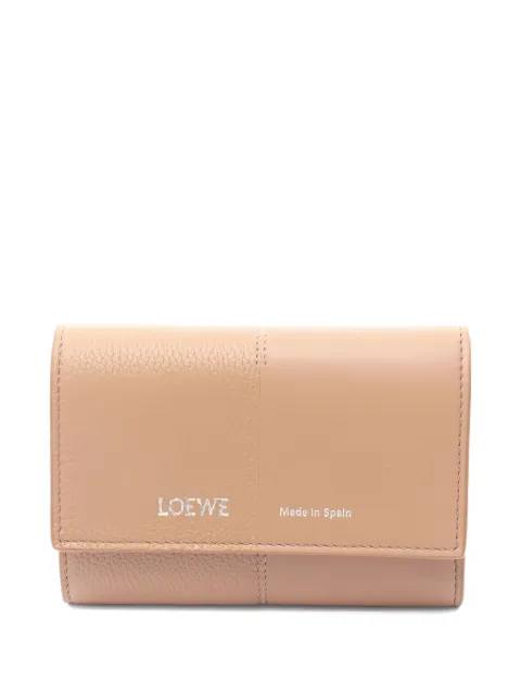 Loewe Pre-Owned 20´Vertical Small trifold wallet Neutrals 1054741