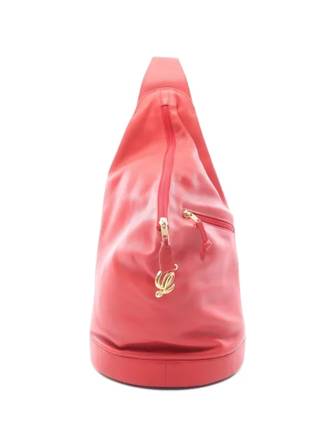 Loewe Pre-Owned 2000s Anton single-strap backpack Red 1054383