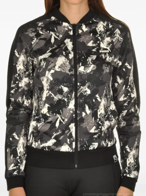 PUMA all-over print track jacket Black 57357101