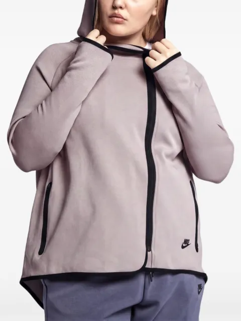 Nike logo-detail hoodie Pink AH3969