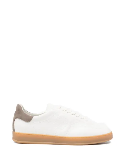 Tagliatore grained-leather sneakers White LAUREL1THNE26DOBIANCO