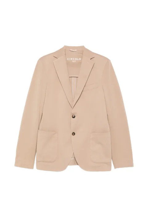 Circolo 1901 single-breasted blazer Neutrals CN5174