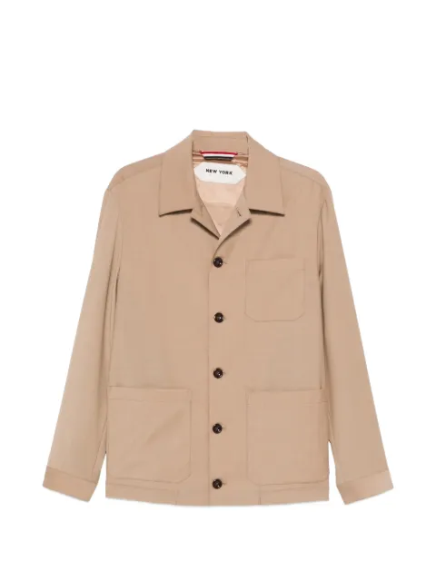 New York Resident patch-pocket button shirt Neutrals 7I071PHOENIX