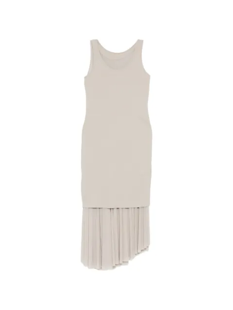 JNBY asymmetric-hem dress Neutrals 5Q4G21650