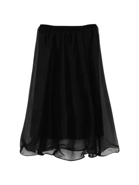 JNBY layered midi skirt Black 5Q4D15720