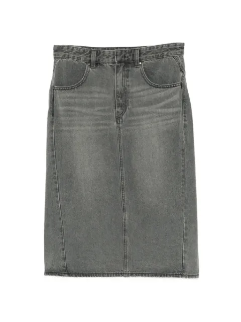 JNBY denim midi skirt Grey 5Q4D10310