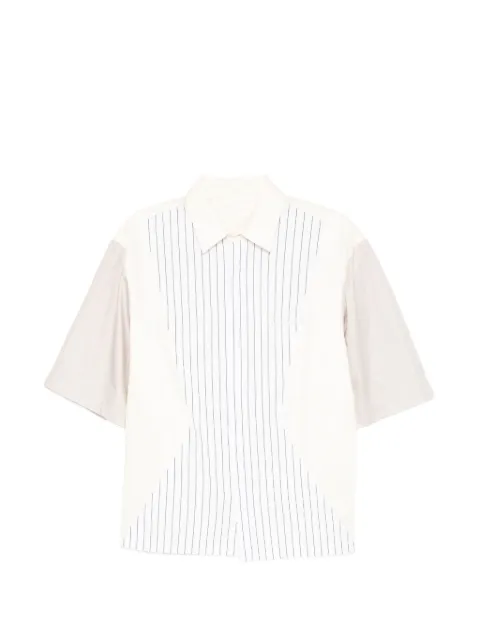 CROQUIS flap pocket striped shirt Neutrals 9Q4211790