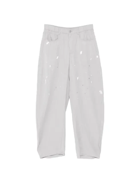 CROQUIS splash relaxed trousers Grey 9Q4E10450