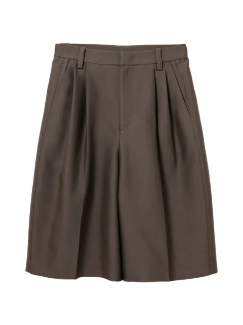 JNBY pleated shorts Brown 5Q4E11530