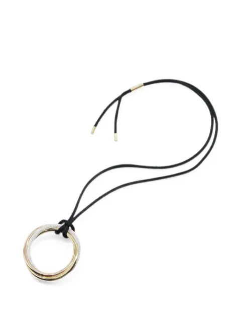 Cartier 2010s Trinity diamond necklace Gold 1052776