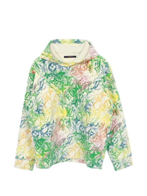 Louis Vuitton Pre-Owned 2010s Monogram hoodie Neutrals 1050465