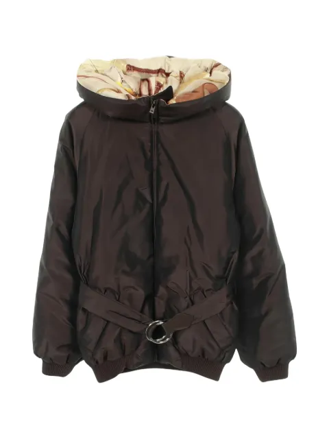 Hermès Pre-Owned 2000s hooded jacket Brown 1053058
