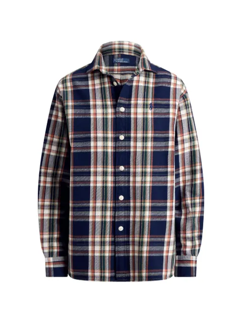 Polo Ralph Lauren plaid cotton shirt Blue 211971515502