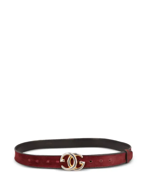 Gucci Pre-Owned logo-buckle belt Red WCV13032025532