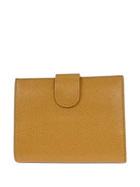 CHANEL Pre-Owned 1997 bifold leather wallet Neutrals 117725