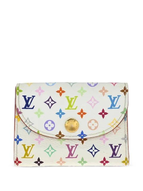 Louis Vuitton Pre-Owned 2008 logo-detail wallet White 126068