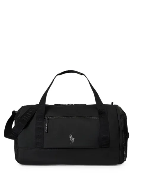 Polo Ralph Lauren logo-embroidered holdall Black 405P17498001