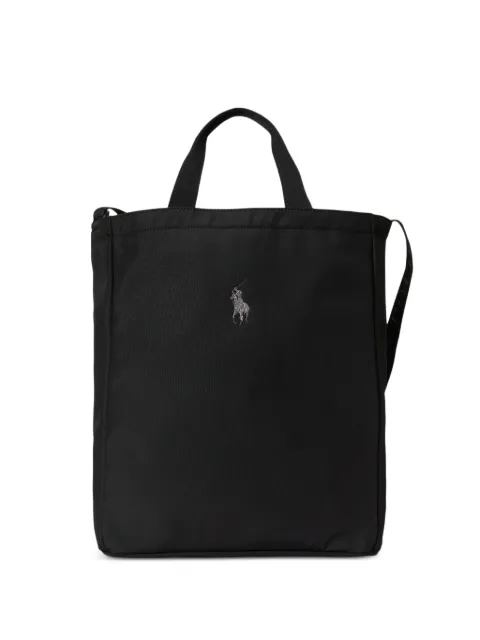 Polo Ralph Lauren Pony-motif tote bag Black 405P17499001