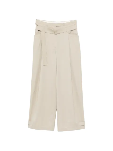 Low Classic buckle trousers Neutrals LW265PT01BE