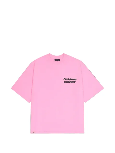 BROKEN PLANET Market T-shirt Pink BPMSTARTEECANDYPINK001