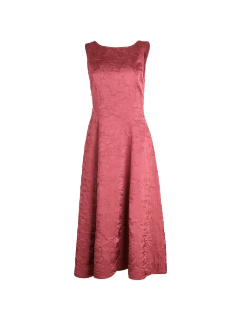 Ulla Johnson Georgia crinkled midi dress Pink SP260161FG