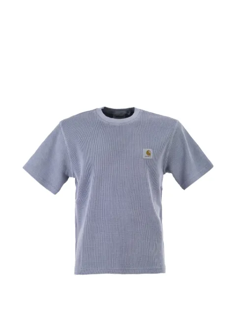 Carhartt WIP Nelson Waffle T-shirt Blue I0361853HXGD