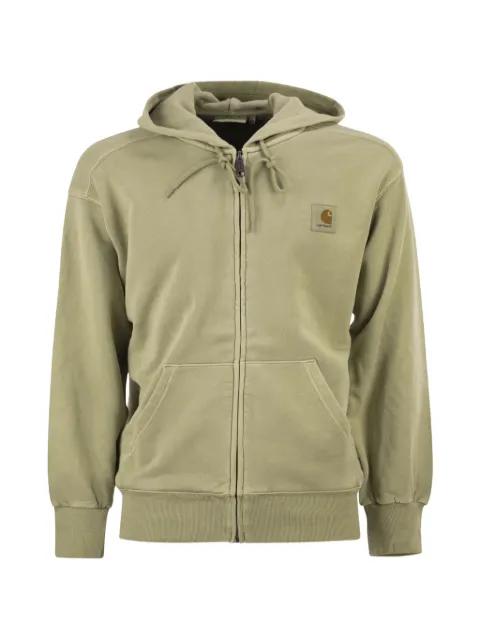 Carhartt WIP Nelson zip-up hoodie Green I0330643IEGD
