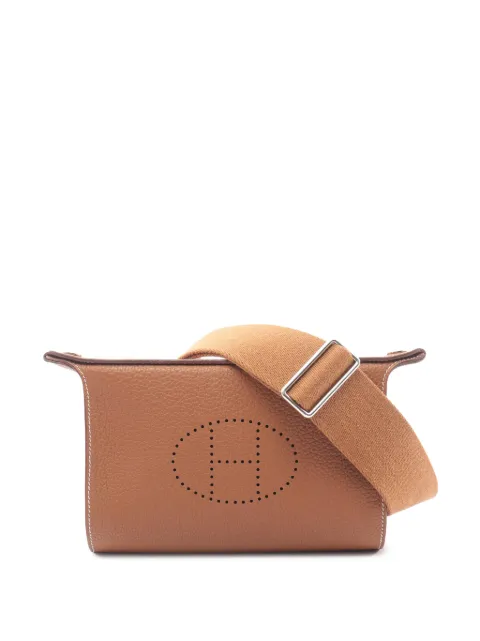 Hermès Pre-Owned 2024 Togo Videpoches crossbody bag Brown 97SS8V3QR1XSIZT0