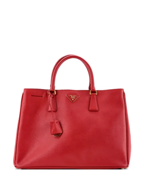 Prada Pre-Owned Lux Open Saffiano Leather Large tote bag Red JUFR36L9RVOED46X