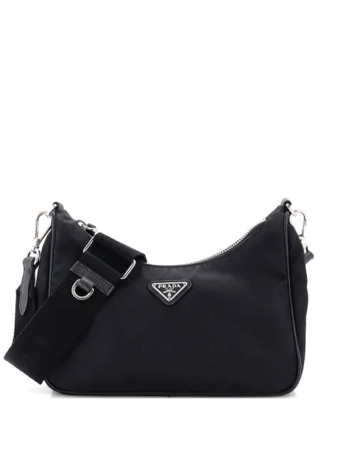 Prada Pre-Owned Re-Edition 2005 Shoulder Bag Tessuto Small crossbody bag Black B4QJXFLW8LNXJTJ3