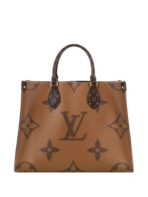 Louis Vuitton Pre-Owned OnTheGo Reverse Monogram Giant MM tote bag Brown 31AAB1Z3C9YAKA8Y