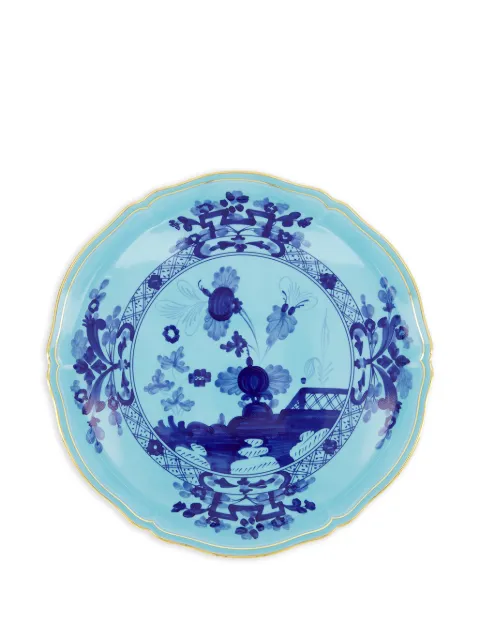 GINORI 1735 iris floral cake stand Blue 003RG00FCT400LX0305G00124300