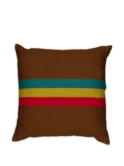 LIBECO Manitobba striped pillow cover Brown 168368