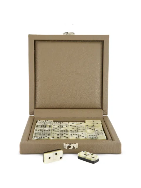 Hector Saxe Deluxe Domino leather box set Neutrals DOMI01