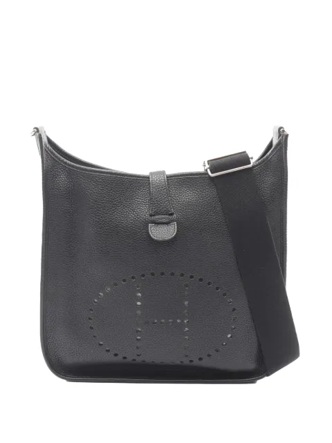Hermès Pre-Owned 2013 Clemence Evelyne III GM crossbody bag Black LFMAME77CUN5A9AB