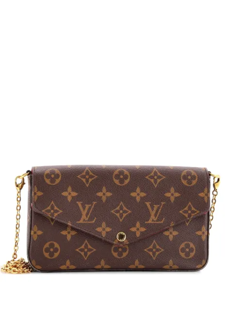 Louis Vuitton Pre-Owned Felicie Pochette Monogram Canvas crossbody bag Brown Z8LI6W3X1YGVVGRH