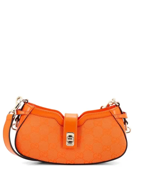 Gucci Pre-Owned Moon Side GG Canvas Mini shoulder bag Orange D1O6ZSK6JIE2WHQ2