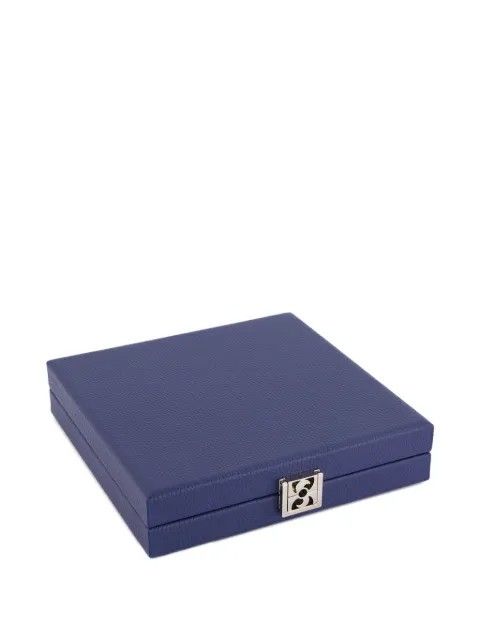 Hector Saxe grained domino set Blue DOMI01