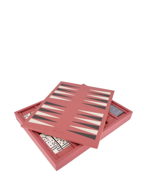 Hector Saxe striped-detail multi-game box Pink CMJ01