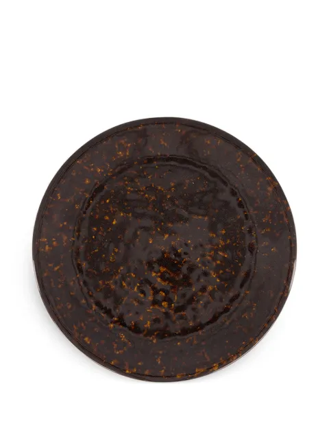 HOUSE OF CAPRICORN tortoiseshell plate Brown 90125